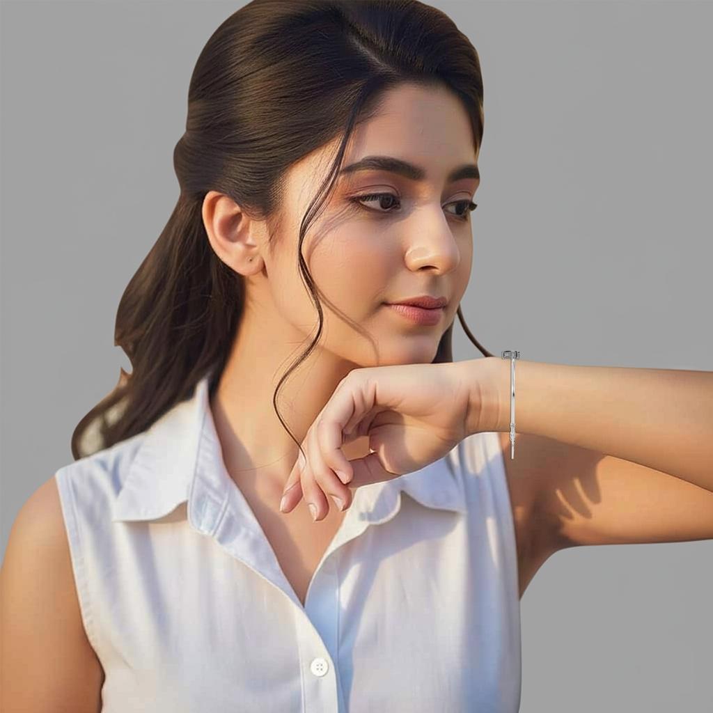 Butterfly Charm Diamond Bracelet