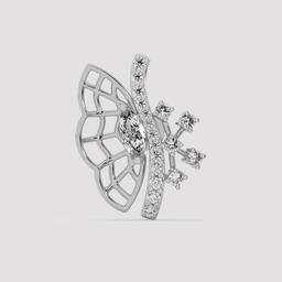 Butterfly Wing Stud Earrings