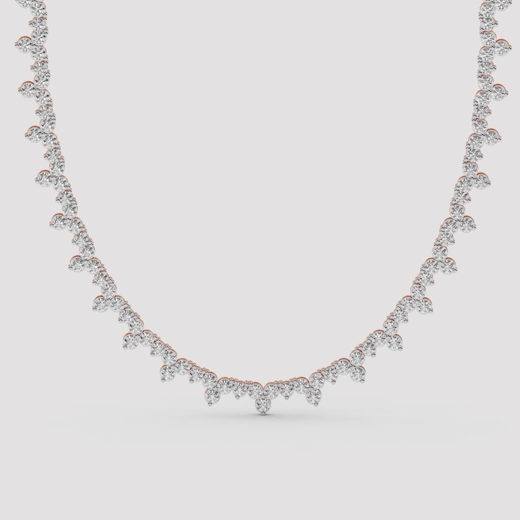 Cascading Petal Necklace