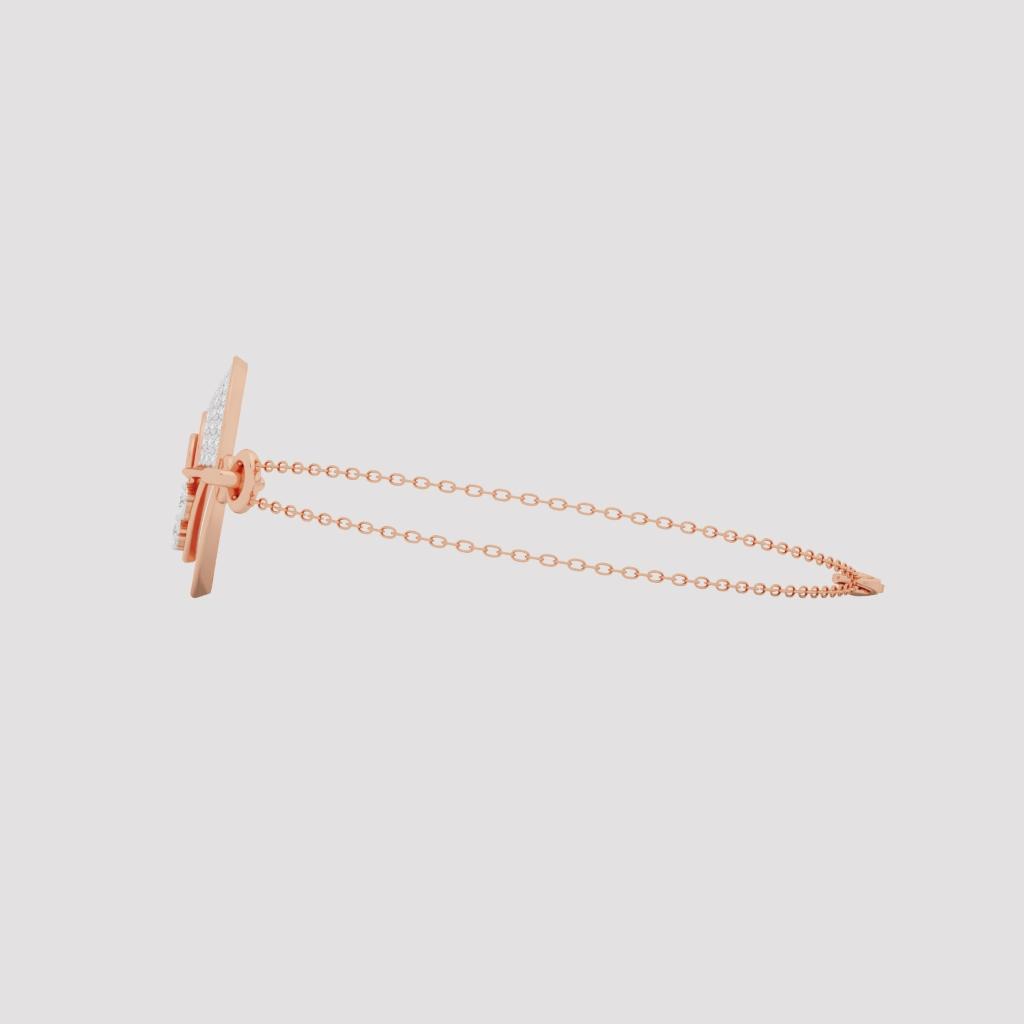 Celestial Moon Diamond Bracelet