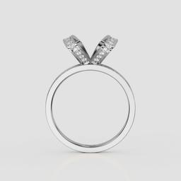 Dual Marquise Infinity Ring