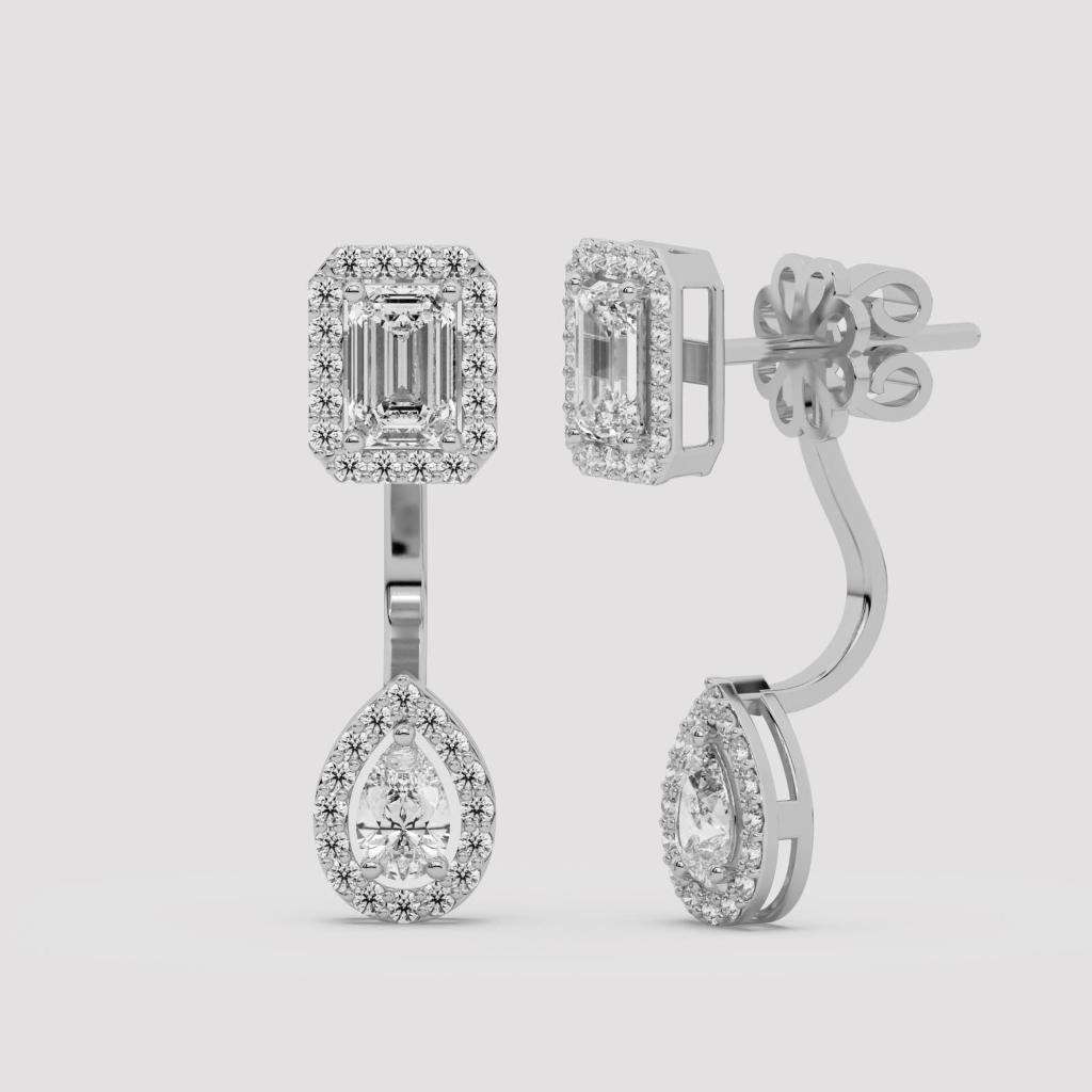 Emerald Pear Diamond Jackets