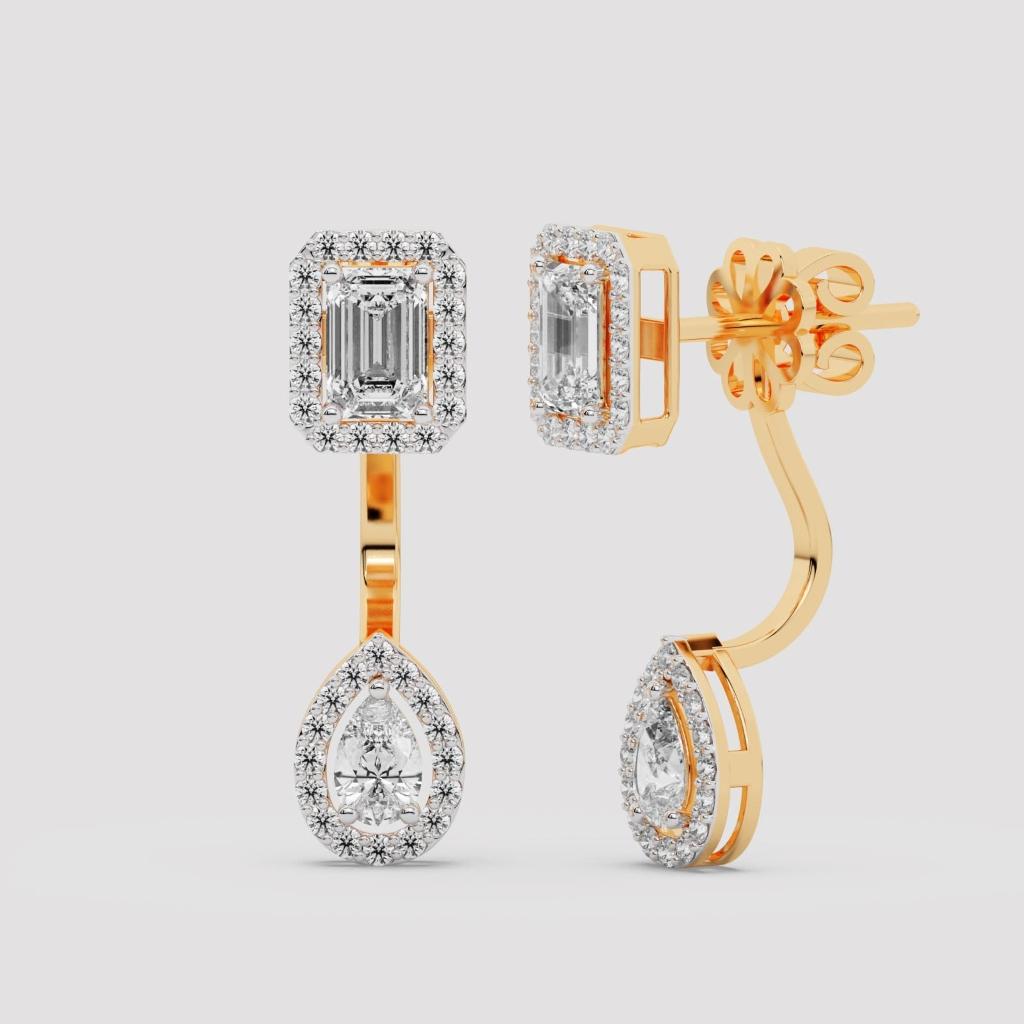 Emerald Pear Diamond Jackets