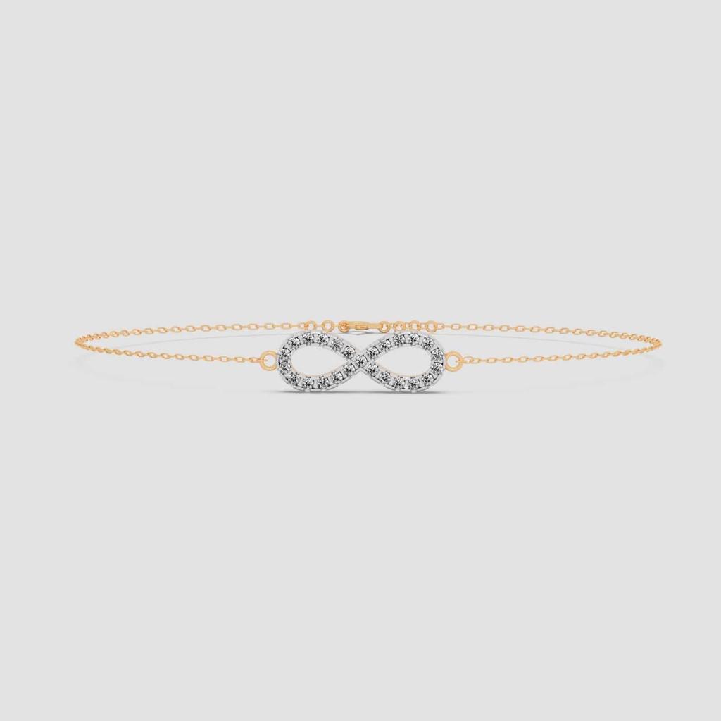 Eternity Infinity Diamond Bracelet