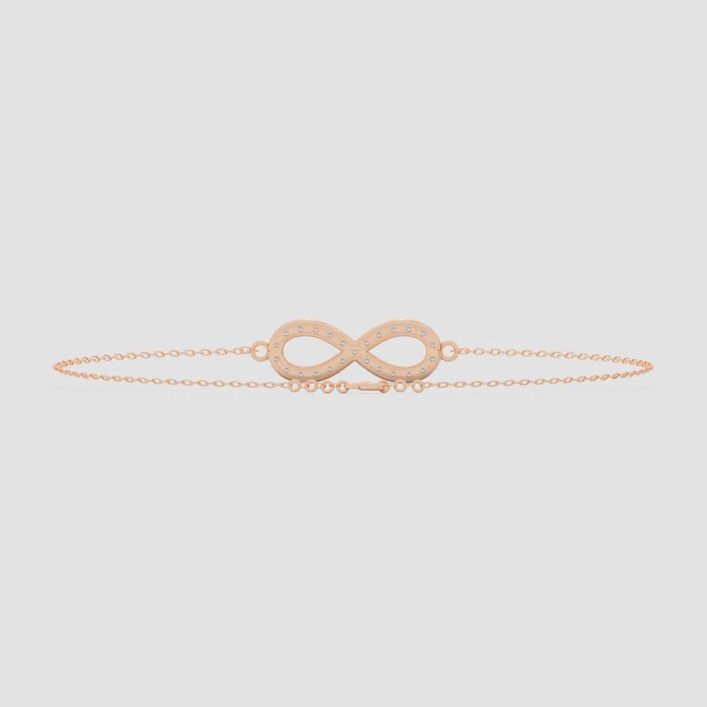 Eternity Infinity Diamond Bracelet