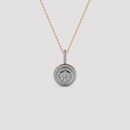 Fashion Halo Circle Pendant