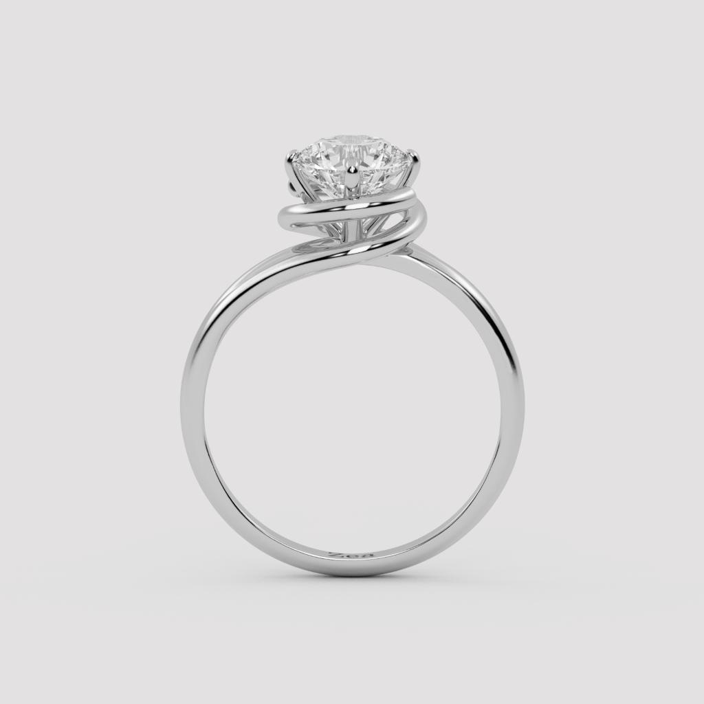 Fashion Round Solitaire