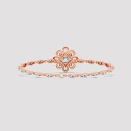 Florette Princess Diamond Floral Bracelet