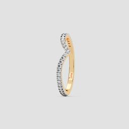 Graceful Curve Band Ring