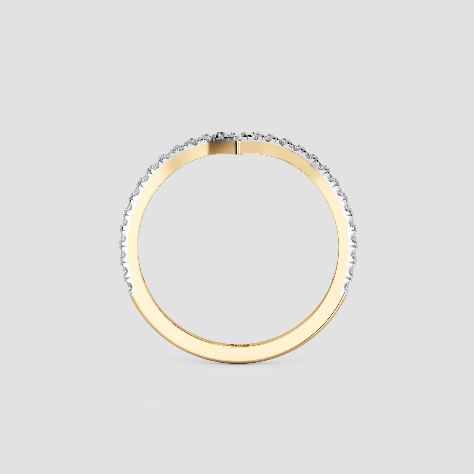 Graceful Curve Band Ring