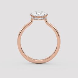 Graceful Oval Solitaire