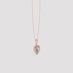 Heart Halo Charm Pendant