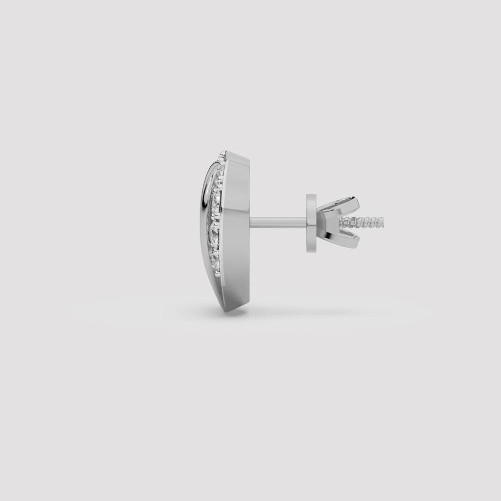 Heart Radiance Studs