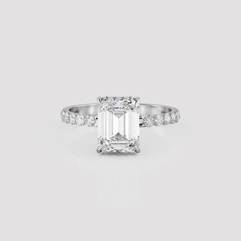 Imperial Emerald Solitaire