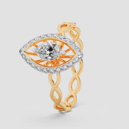 Infinite Marquise Halo