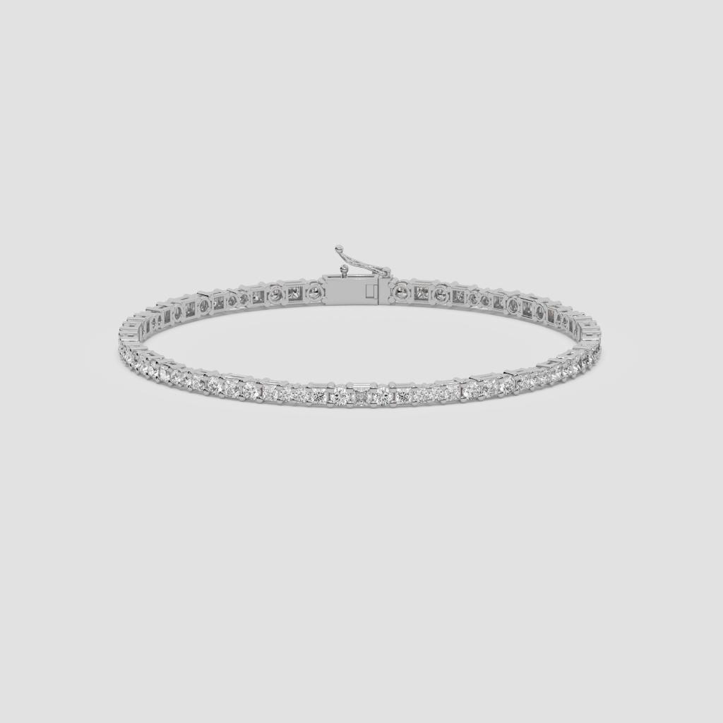 Invictus Princess Diamond Tennis Bracelet