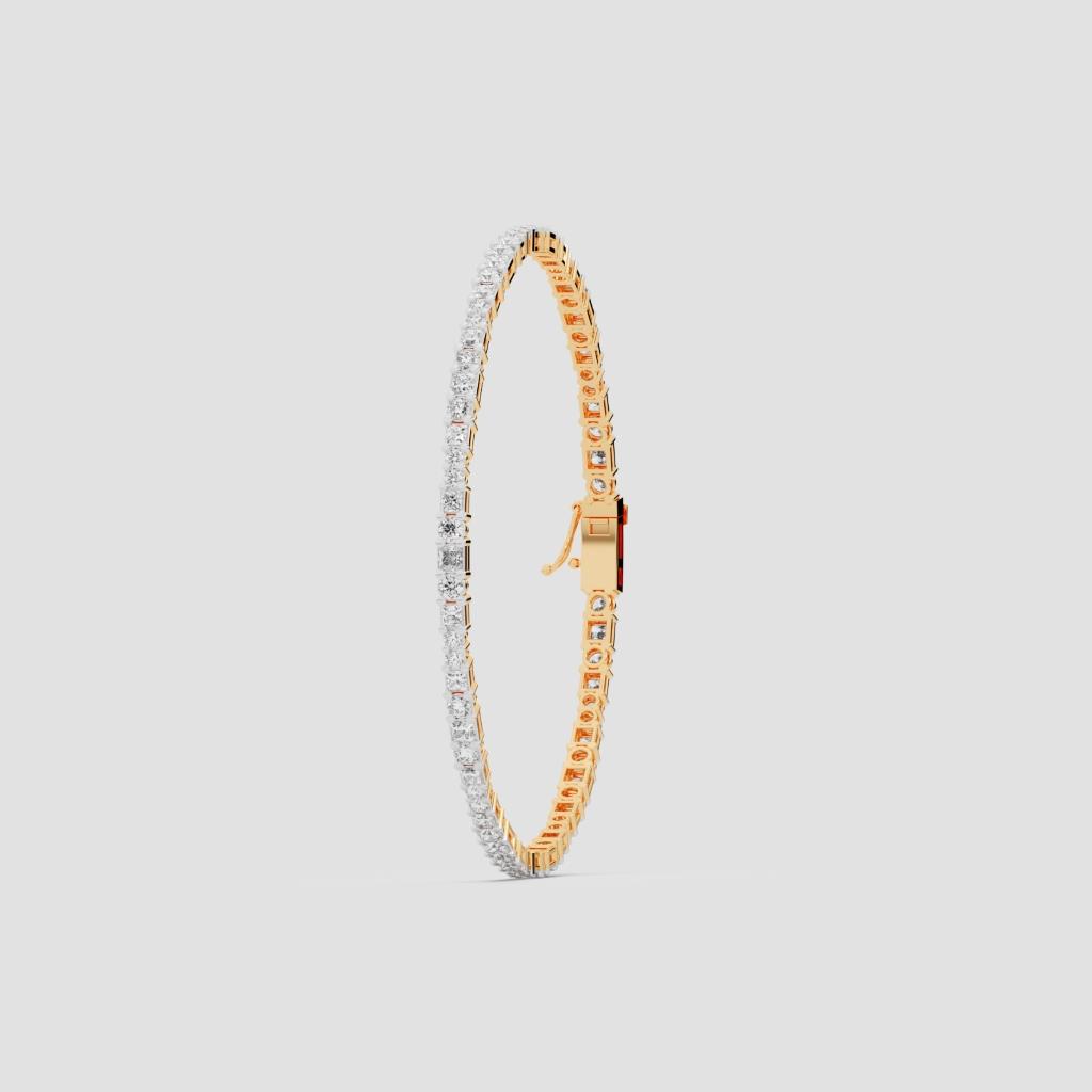 Invictus Princess Diamond Tennis Bracelet