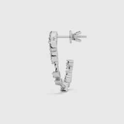 Leaf Wreath Hoop Earrings