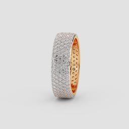 Luminous Pavé Band Ring