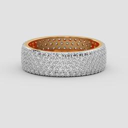 Luminous Pavé Band Ring