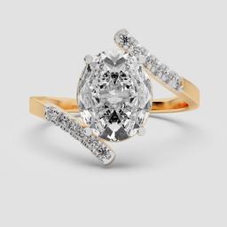 Oval Lumière Solitaire