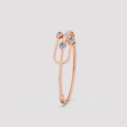 Pear Diamond Artistic Bangle