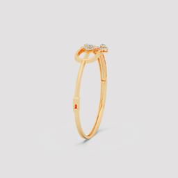 Pear Diamond Artistic Bangle