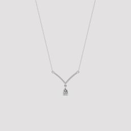 Pear Drop V-Necklace