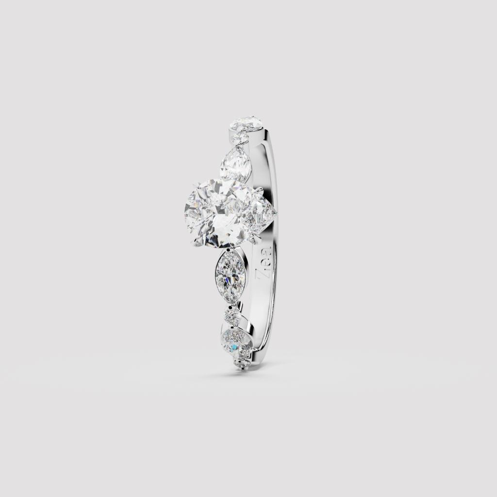 Pear Leaf Ring