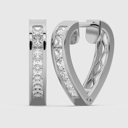 Princess Channel Huggie Earrings