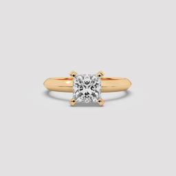 Princess Solitaire Ring