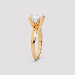 Princess Solitaire Ring