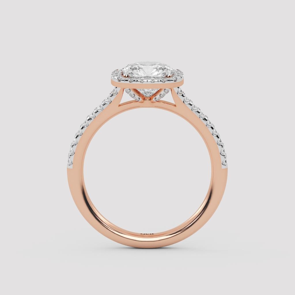 Radiant Cushion Ring