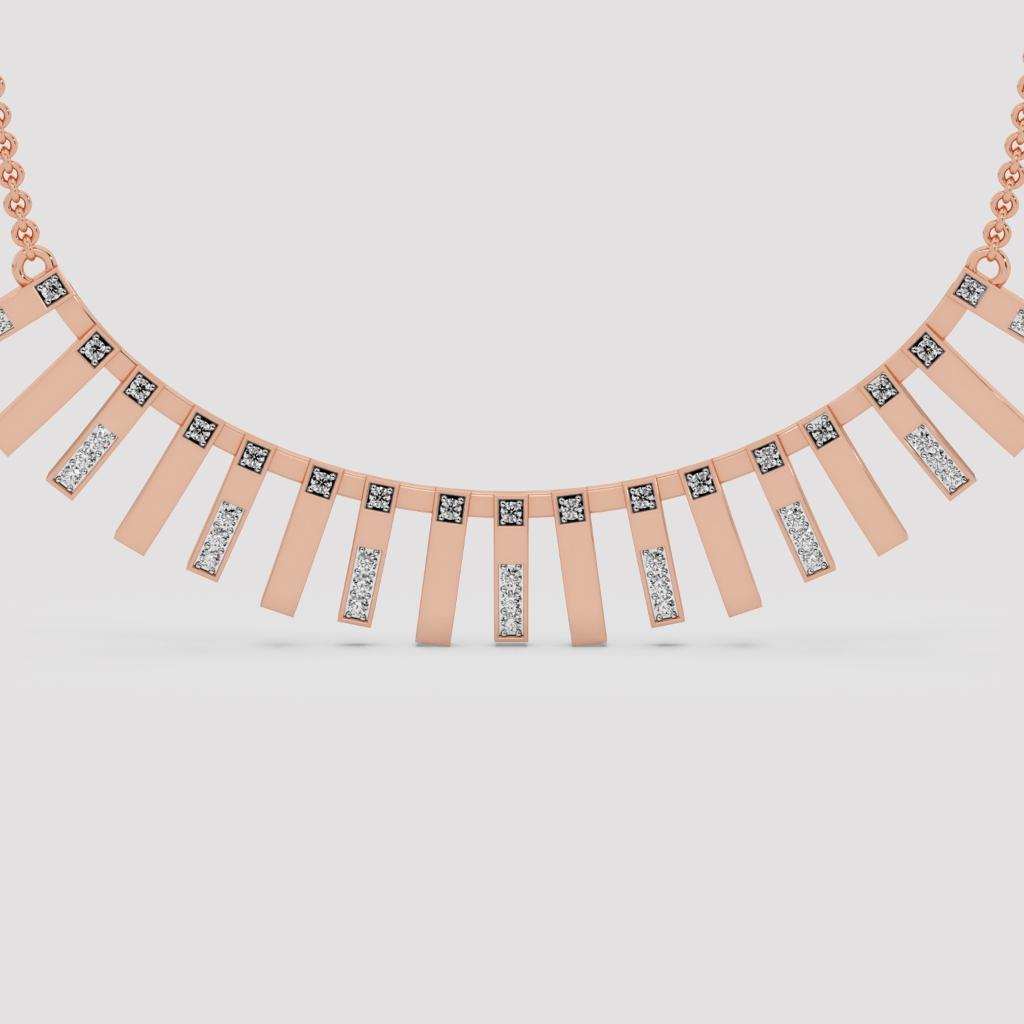 Radiant Fringe Necklace