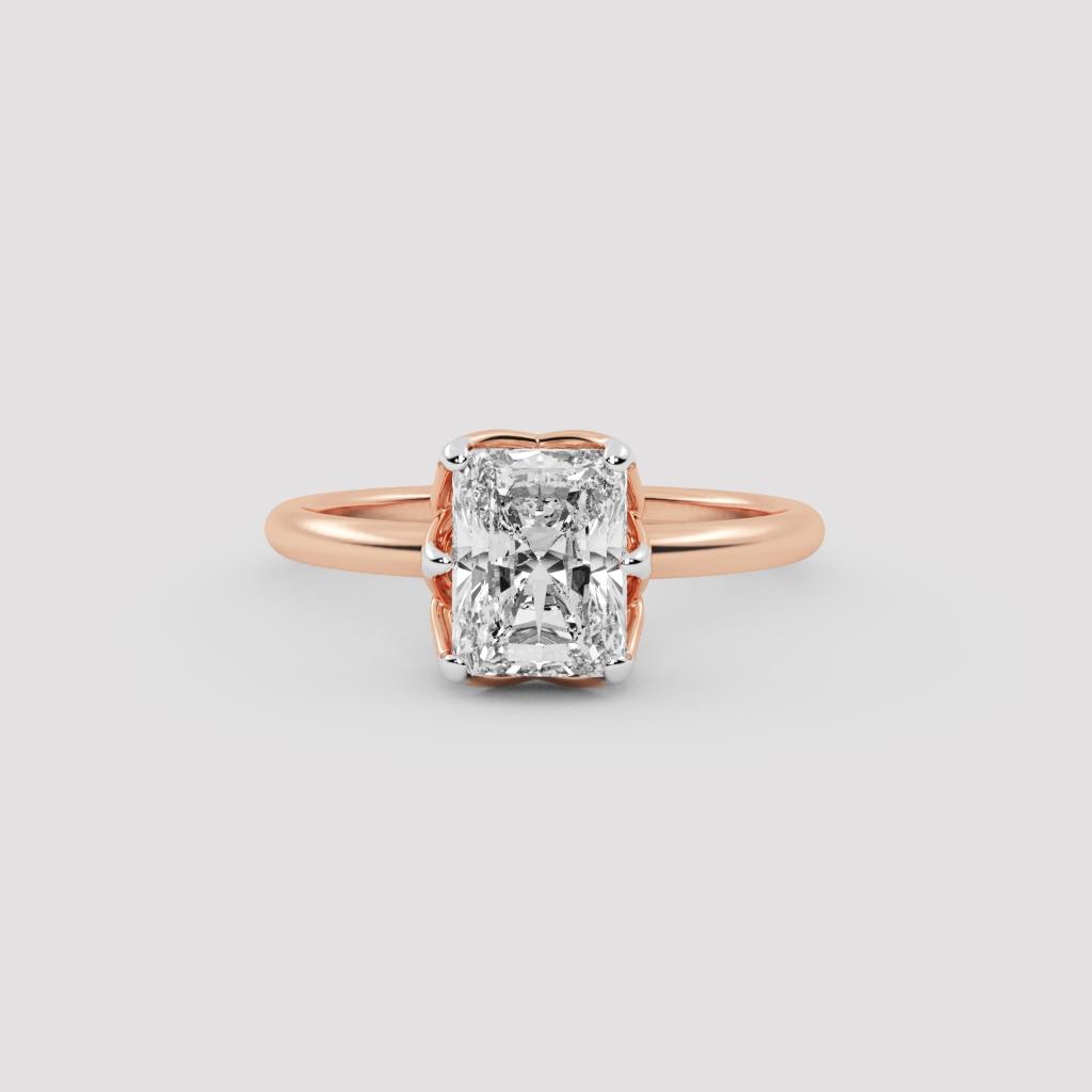 Radiant Solitaire Ring