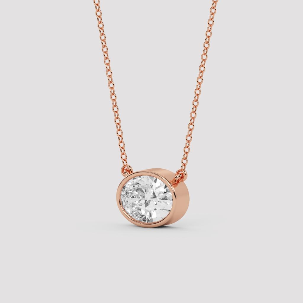 Regal Oval Solitaire