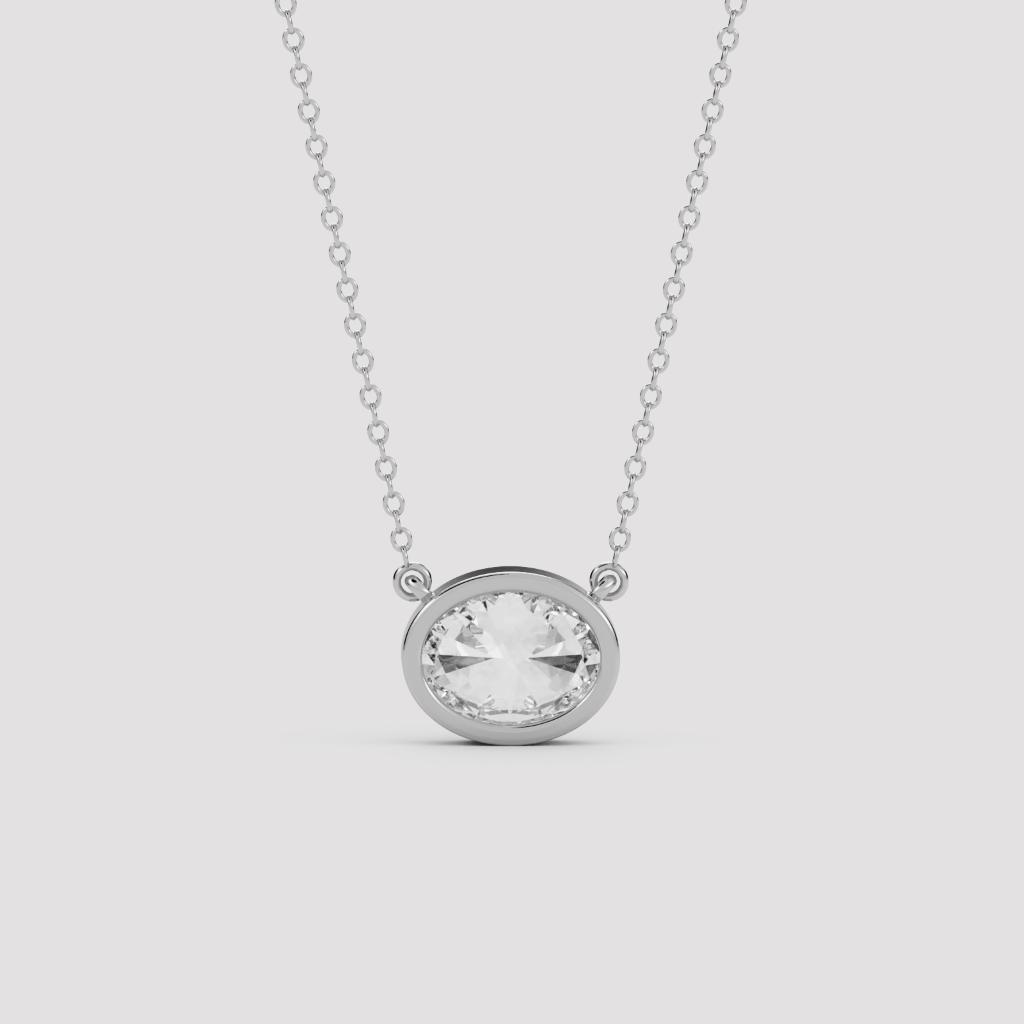 Regal Oval Solitaire