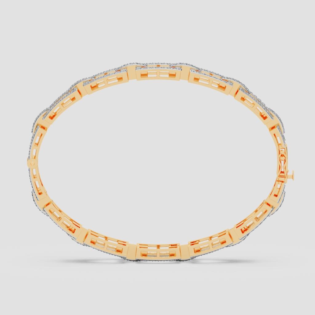 Regalia Geometric Chain Bracelet