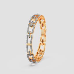 Regalia Geometric Chain Bracelet