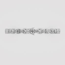 Regalia Oval Diamond Bracelet