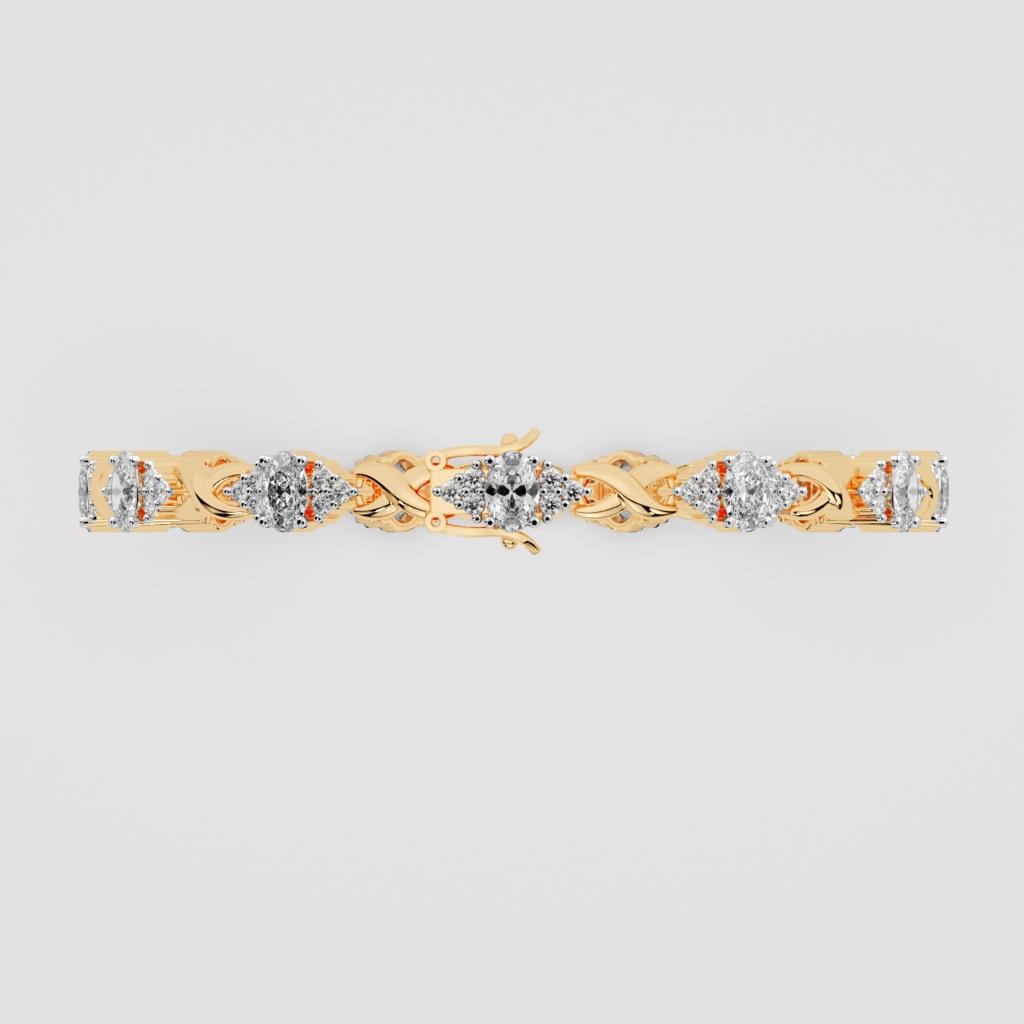 Regalia Oval Diamond Bracelet