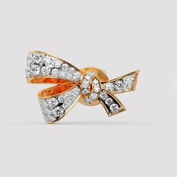 Ribbon Bow Stud Earrings