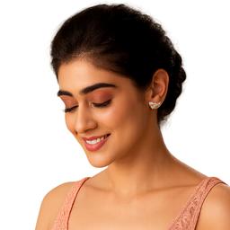 Ribbon Bow Stud Earrings