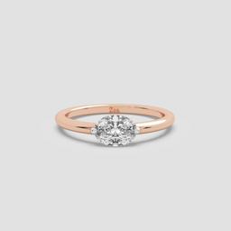 Seraphic Oval Solitaire