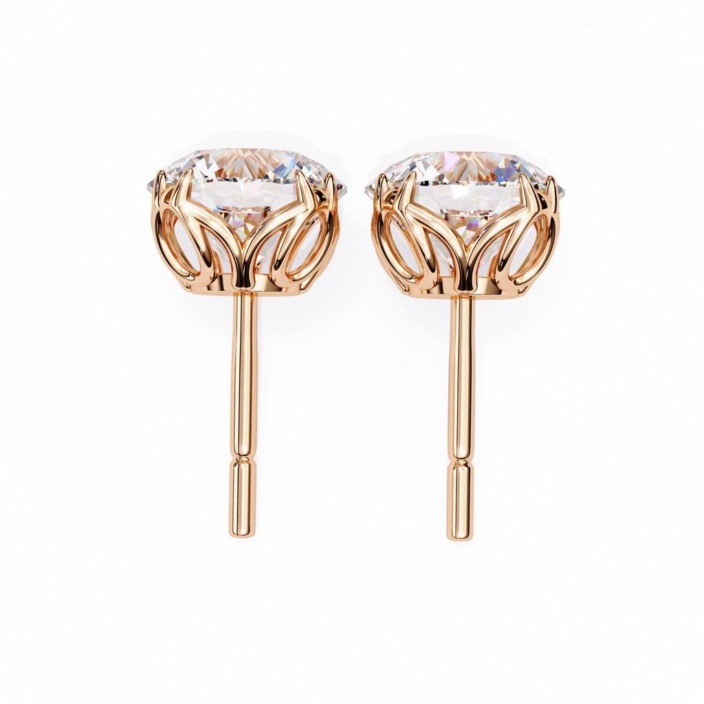 Sovereign Round Stud Earring