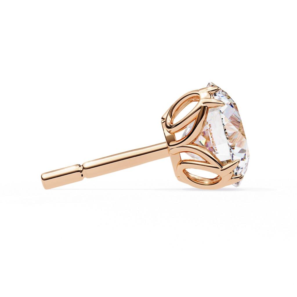 Sovereign Round Stud Earring