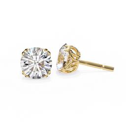 Sovereign Round Stud Earring