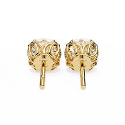 Sovereign Round Stud Earring