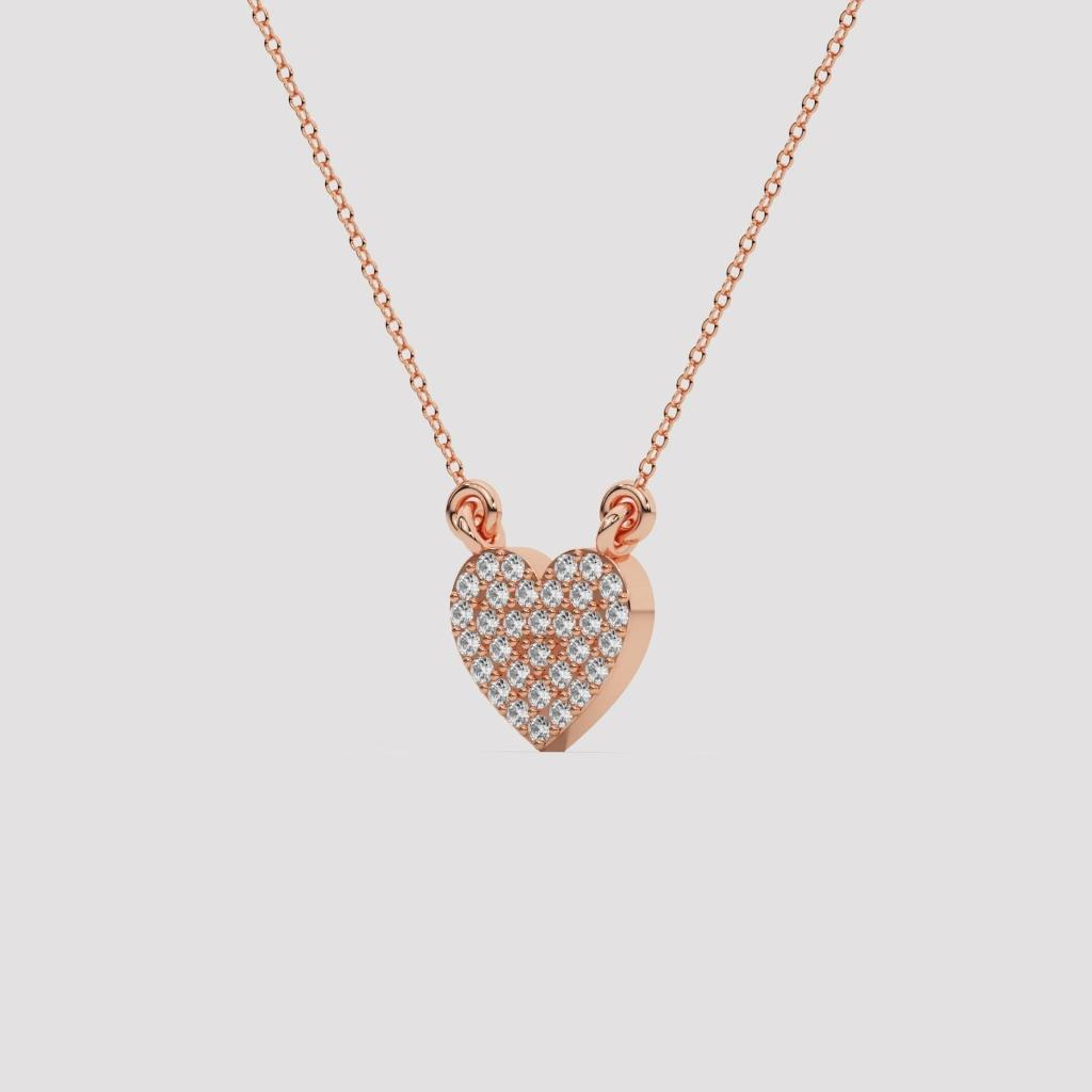 Sparkling Heart Pavé