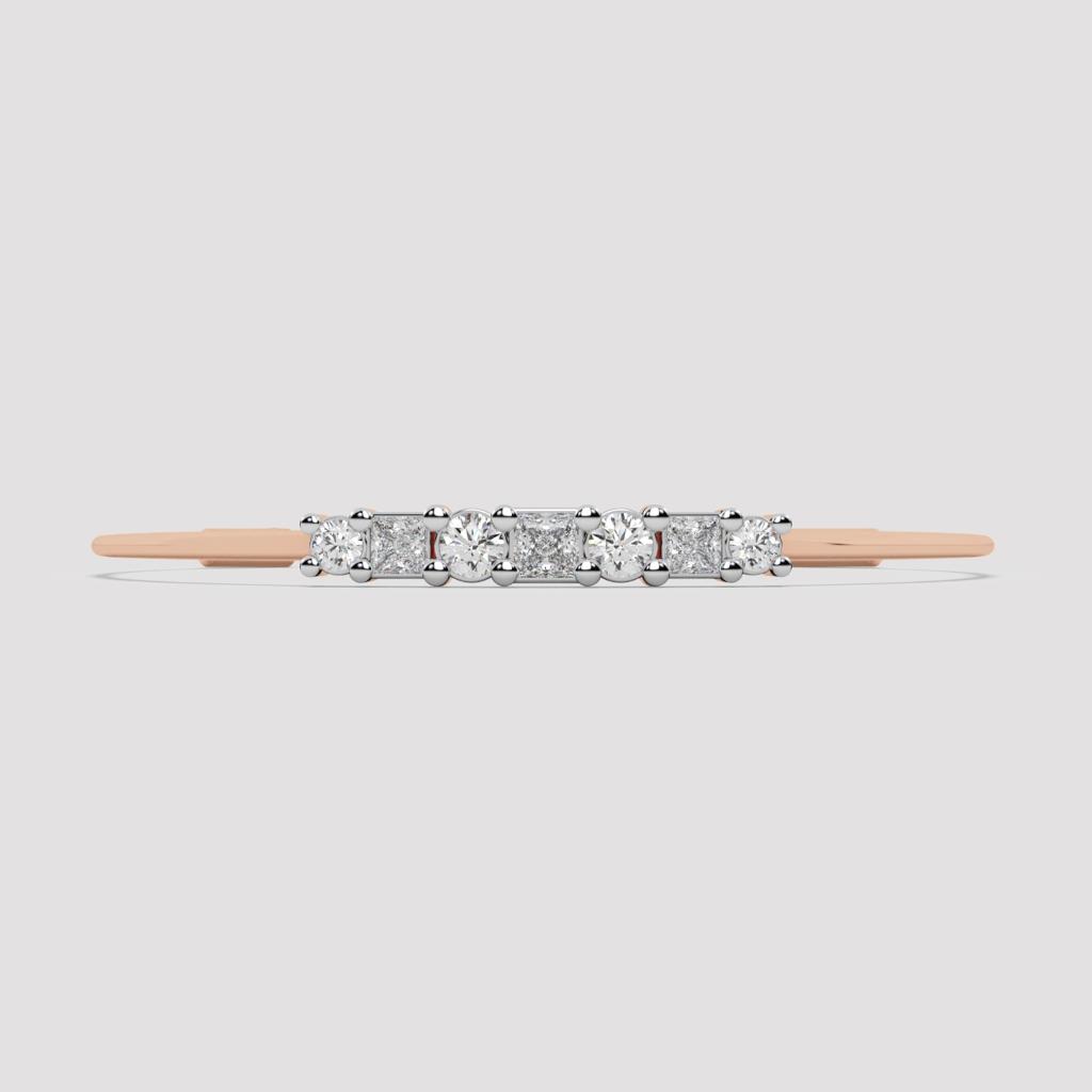 Swara Mixed Diamond Bracelet